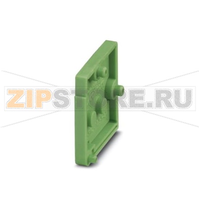 Деталь для увеличения шага Phoenix Contact RZ 2,5-FRONT 2,5 H-EX только для взрывобезопасного исполнения, увеличивает шаг на 2,5 мм, соединяется с клеммным модулем шипами, цвет: зеленый.Минимальный заказ: 50 шт.Упаковка: 50 шт.