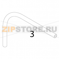 Black rubber pipe 17*10 Fagor FI-48