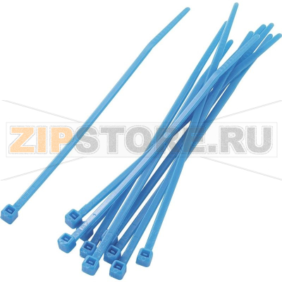 Стяжки кабельные 100 мм, синие, 100 шт TRU Components TC-PBR-100-4BE203 