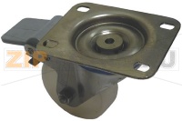 SWIVEL CASTOR WITH BRAKE