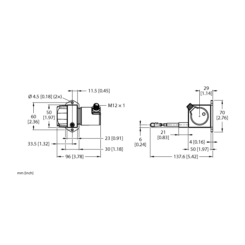 Энкодер тросиковый Turck DWE-500-70-101-9D38B-H1151 