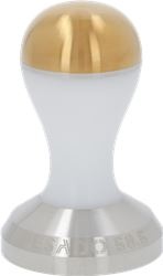 PESADO TAMPER ø 58.5 mm WHITE&amp;GOLD 