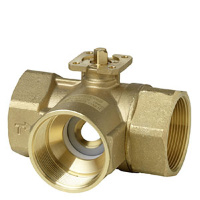 VBI60.50-73T - Переключающий шаровый клапан, 3-ходовой, PN40, DN50, kvs 73 Siemens VBI60.50-73T