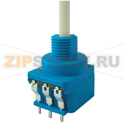 Потенциометр с выключателем 0.4 Вт, моно, 470 кОм, 1 шт Weltron WPFA200-01-KC08-40F21-470K-20%-LIN 