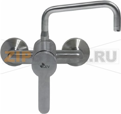 WALL-MOUNTED MIXER TAP 2-HOLE ST./STEEL 