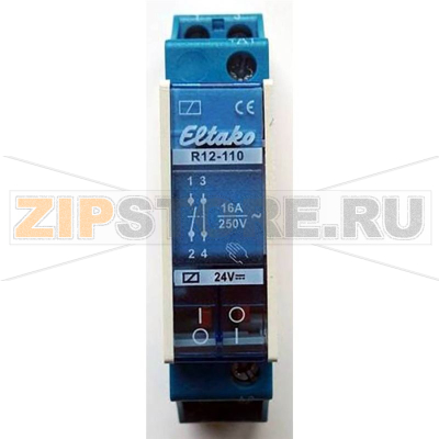 Реле электромеханическое 24 В, 8 А, 1 шт Eltako 22110055 