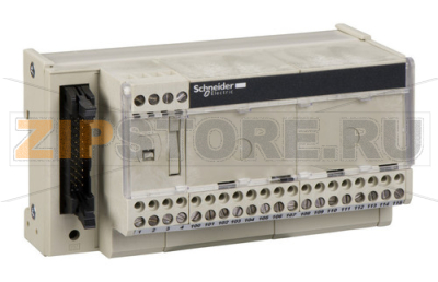 Модуль ввода/вывода с клемнным блоком, 16 каналов Schneider Electric ABE7H16R10 