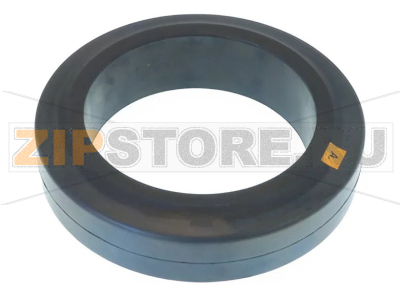 Кольцо резиновое Sigma VE 80 Кольцо (ролик) резиновое для тестомеса Sigma VE 80Запчасть на сборочном чертеже под номером: 55