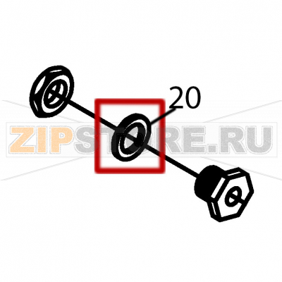 Joint washer Ø32xØ21x3 Fagor FI-2700I Joint washer Ø32xØ21x3 Fagor FI-2700IЗапчасть на деталировке под номером: 20Название запчасти Fagor на английском языке: Joint washer Ø32xØ21x3 FI-2700I.