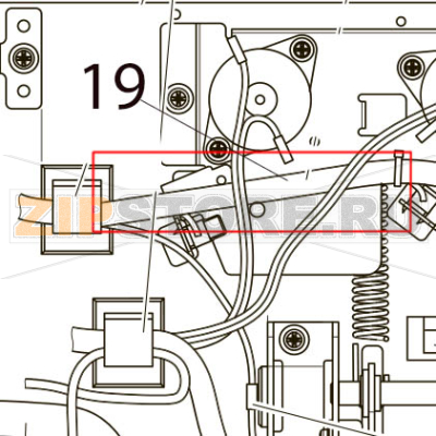 Sensor harness Toshiba TEC B-SX5T-TS12/22-QP Sensor harness Toshiba TEC B-SX5T-TS12/22-QPЗапчасть на деталировке под номером: 19