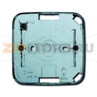 Коробка для открытого монтажа, одноместная, серебристый алюминий ABB 2CKA001799A0905