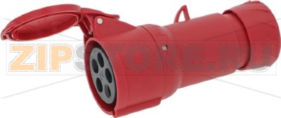 РОЗЕТКА ТРЕХФАЗНАЯ 3 ПОЛЮСА + N + PE 16A 