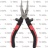 ANGLED HALF-ROUND BEAK PLIERS