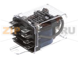 RELÈ, CUBO, 120V, DPDT, 35A 