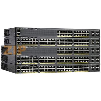 Коммутатор 24xGE, 4x1G SFP, IP Lite Cisco WS-C2960XR-24TS-I 