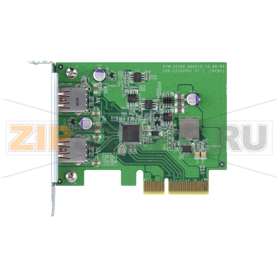 Адаптер двухпортовый QNAP QXP-10G2U3A 