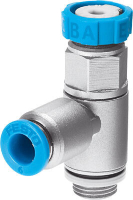 Дроссель с обратным клапаном Festo GRLSA-1/8-QS-6