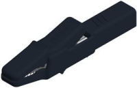 Зажим защитный 32 A, 300 В, тип: крокодил, черный Hirschmann AK 2 B BLACK