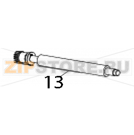 Rear pressing paper roller TSC MX240P Rear pressing paper roller TSC MX240PЗапчасть на деталировке под номером: 13