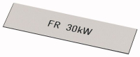 Шильдик, FR 30KW Eaton XANP-MC-FR30KW