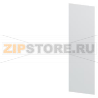 SIVACON, side panel, flat, IP40, H: 2000 mm, W: 600 mm, RAL 7035 Siemens 8MF1060-2UW63-1C