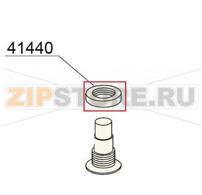 Гайка ступицы рукава DIHR LP3 S Plus Гайка ступицы рукава DIHR LP3 S PlusЗапчасть на деталировке под номером: 41440Название запчасти на английском языке: Nut for wash arm bearing DIHR LP3 S Plus