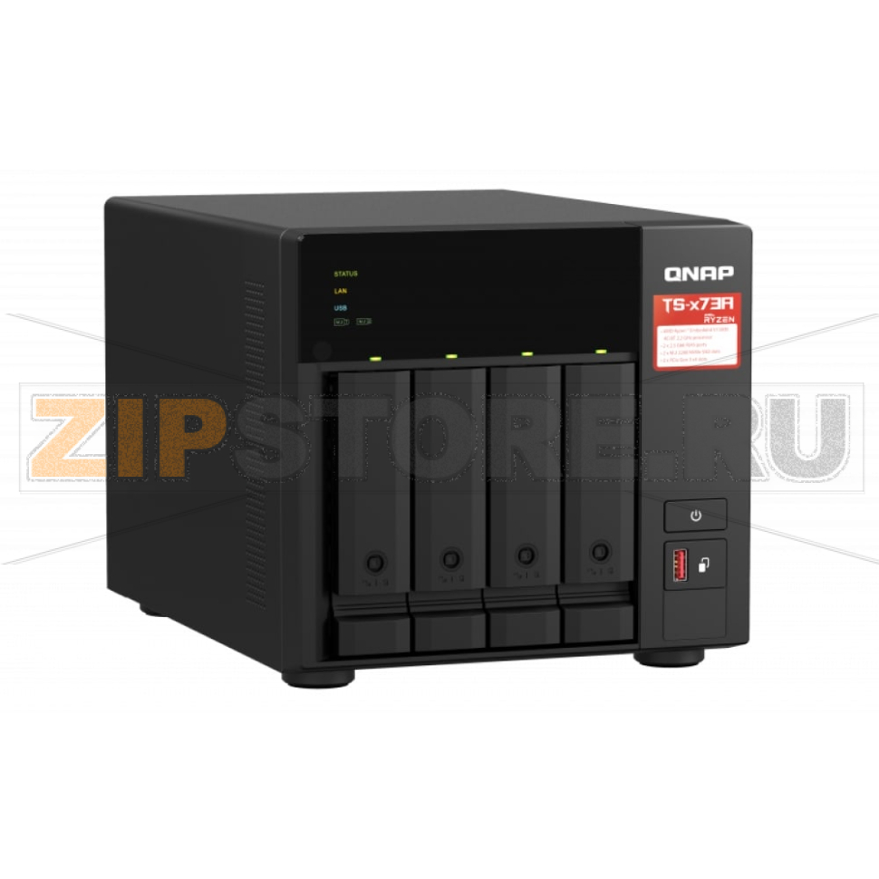 Накопитель сетевой QNAP TS-473A 