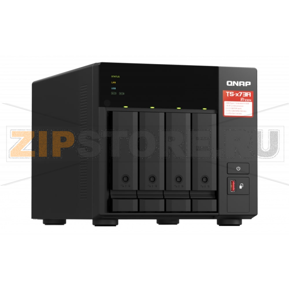Накопитель сетевой QNAP TS-473A 