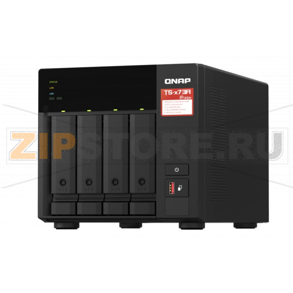 Накопитель сетевой QNAP TS-473A 