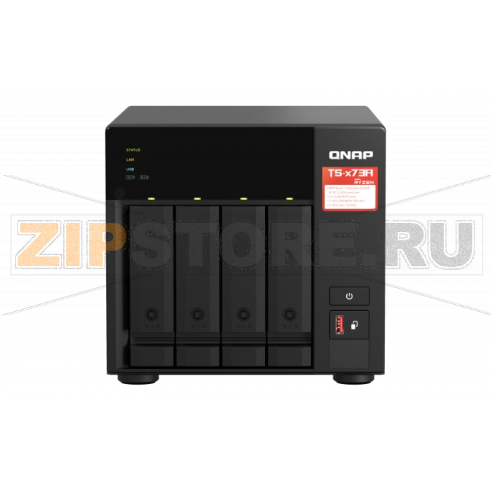 Накопитель сетевой QNAP TS-473A 
