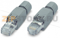 Соединитель ETHERNET RJ-45, IP20; ETHERNET 10/100 Мбит/с; для полевой сети; светло-серые Wago 750-975