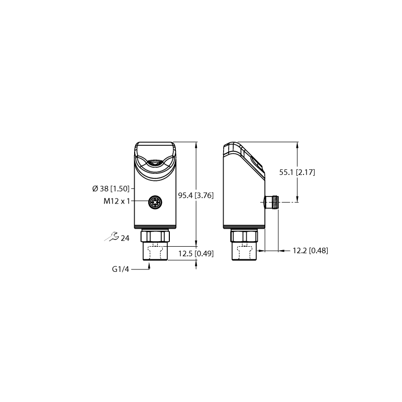 Датчик давления Turck PS510-10V-01-2UPN8-H1141/X 