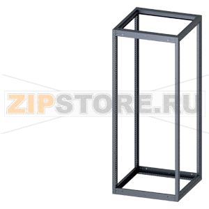 SIVACON, Supporting structure, for standard Empty enclosure, H: 2000 mm, W: 800 mm, T: 800 mm, zinc-plated Siemens 8MF1088-2GS30 