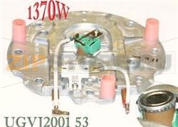 RESISTANCE + THERMOSTAT 1370w 