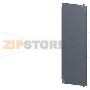 SIVACON, mounting plate, for cabinet side, perforated, D: 800 mm, H: 2200 mm, zinc-plated Siemens 8MF1208-2AK13-0 