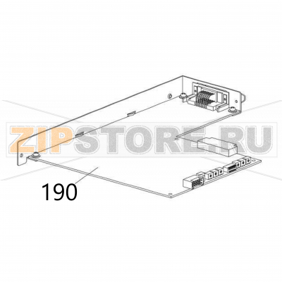 Main PCB Sato DR308e Main PCB Sato DR308eЗапчасть на деталировке под номером: 190Название запчасти на английском языке: Main PCB Sato DR308e.