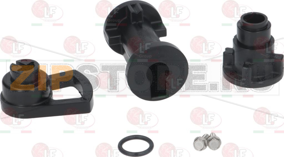 KIT MANIGLIA NERA CON GUIDA 