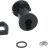 KIT MANIGLIA NERA CON GUIDA - KIT MANIGLIA NERA CON GUIDA