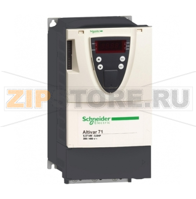 Преобразователь частоты 0.75 кВт, 480 В Schneider Electric ATV71H075N4Z 
