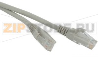 Hyperline PC-LPM-UTP-RJ45-RJ45-C6a-3M-LSZH-GY Патч-корд U/UTP, Cat.6a, 10G, LSZH, 3 м, серый