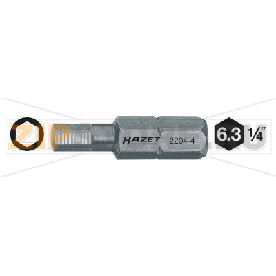 Бит шестигранный 4 мм, C 6.3, 1 шт Hazet 