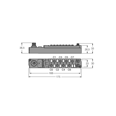 Модуль автономный для CANopen Turck SCOB-0008D-0002 