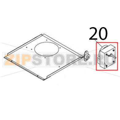 Electrical machinery Airhot CT-300 Electrical machinery Airhot CT-300Запчасть на деталировке под номером: 20