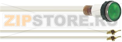 ЗЕЛЕНАЯ ЛАМПОЧКА Ø 12 - 230V 