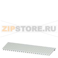 ЗАГЛУШКА НА 14 МОДУЛЕЙ БЕЛАЯ СО СКРУГЛЕННЫМИ УГЛАМИ Siemens 8GB4683