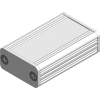 Корпус 50x55x24 мм, алюминиевый, серый, 1 шт Fischer Elektronik AKG 55 24 50 ME