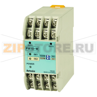 Контроллер датчиков 100/240 В/AC, 50/60Гц, 200 мА, многофункциональный, NPN с открытым коллектором, NPN универсальный Autonics PA10-W 