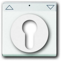 Накладка для выключателя жалюзи, альпийский белый ABB 1416.44