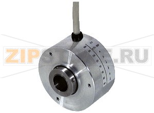 Инкрементальный поворотный шифратор Incremental rotary encoder THI58N Pepperl+Fuchs General specificationsDetection typephotoelectric samplingPulse countmax. 1500Functional safety related parametersMTTFd810 aMission Time (TM)20 aL1050 E+9 at 3000 rpmDiagnostic Coverage (DC)0 %Electrical specificationsOperating voltage4.75 ... 30 V DC 5 V DC for RS-422No-load supply currentmax. 55 mAOutputOutput typepush-pull, incremental or RS-422, incrementalVoltage drop&le 2.5 V (< 2.5 V)Load currentmax. per channel 30 mA , short-circuit protected (max. per channel 20 mA, conditionally short-circuit proof)Output frequencymax. 100 kHz (max. 100 kHz)Rise time980 ns (225 ns)De-energized delay980 ns (225 ns)ConnectionCable&empty6 mm, 8 x 0.14 mm2, 0.5 m, UL-Style 2571Standard conformityDegree of protectionDIN&nbspEN&nbsp60529, IP54Climatic testingDIN&nbspEN&nbsp60068-2-3, no moisture condensationEmitted interferenceEN&nbsp61000-6-4:2007/A1:2011Noise immunityEN&nbsp61000-6-2:2005Shock resistanceDIN&nbspEN&nbsp60068-2-27, 100&nbspg, 6&nbspmsVibration resistanceDIN&nbspEN&nbsp60068-2-6, 10&nbspg, 10&nbsp...&nbsp2000&nbspHzApprovals and certificatesUL approvalcULus Listed, General Purpose, Class 2 Power SourceAmbient conditionsOperating temperature-10 ... 70 °C (14 ... 158 °F)Storage temperature-40 ... 80 °C (-40 ... 176 °F)Mechanical specificationsMaterialHousingaluminum, blankFlange3.1645 aluminumShaftStainless steel 1.4305 / AISI 303Massapprox. 290 gRotational speedmax. 6000 min -1Moment of inertia&le 40  gcm2Starting torque&le 2.5 NcmShaft loadAngle offset1  °Axial offsetmax. 1 mm