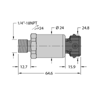 Датчик давления Turck PT600R-2103-I2-AMP3J1